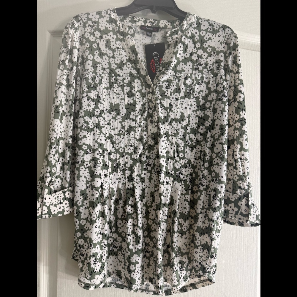 3/4 sleeve blouse